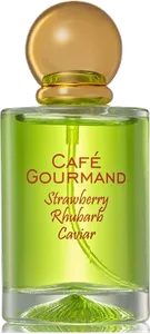 Strawberry Rhubarb Caviar by brocard